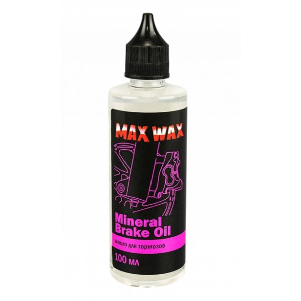 Масло минеральное для гидравлических тормозов MAX WAX Brake Oil, 100мл