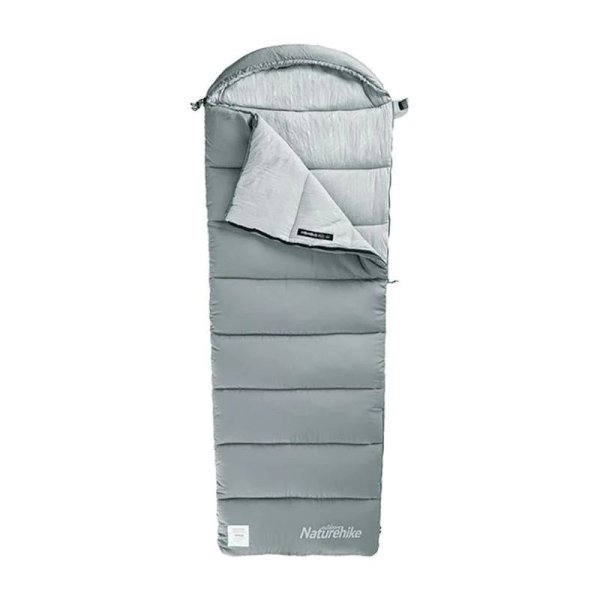 Спальник Naturehike 2022 M400 Grey, -4, 1860г
