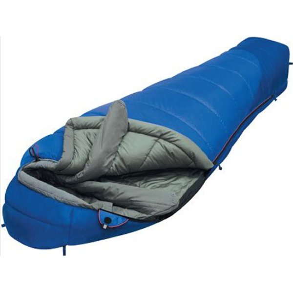 Спальный мешок ALEXIKA MOUNTAIN Compact синий, правый