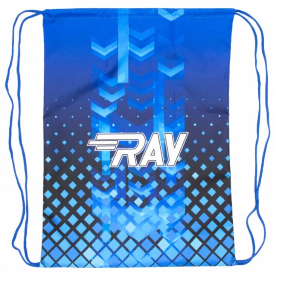 Сумка для обуви RAY принт вектор 2 синий
