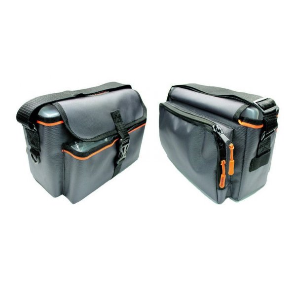 Сумка рыболовная СЛЕДОПЫТ Sling Lure Bag S, 28х18х17 см, цв. серый + 3 коробки (2 Luno 20/ 1 Luno
