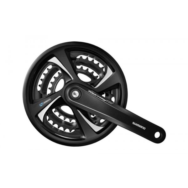 Система Shimano Tourney TX801, звезды 22/32/42T шатуны 170мм