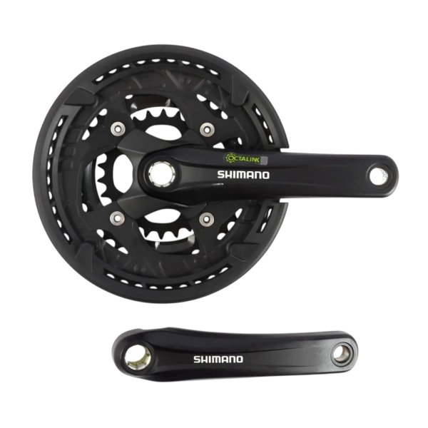 Система Shimano Alivio FC-T4010, звезды 26/36/48Т (сменные), шатуны 170мм