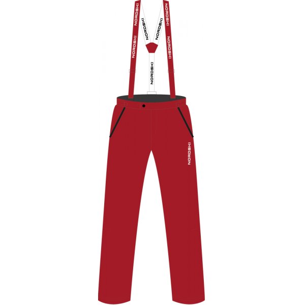 Утепленные брюки Nordski Kids Red ,рост 140