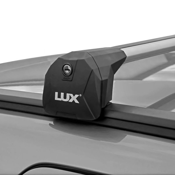 Багажная система LUX SCOUT для а/м с интегрирован.рейлингами универсальная с серебр.дугами 110см