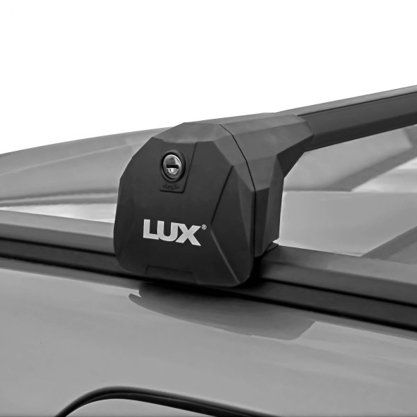 Багажная система LUX SCOUT для а/м с интегрирован.рейлингами универсальная с ЧЕРНЫМИ дугами 110см