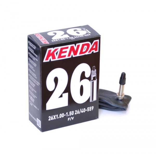 Велокамера 26 х 1,0/1,5 KENDA F/V вентиль Presta (арт.516328 / 511296)