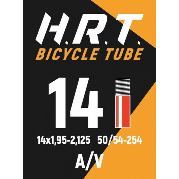 Велокамера 14 х 1,95/2,125 H.R.T.