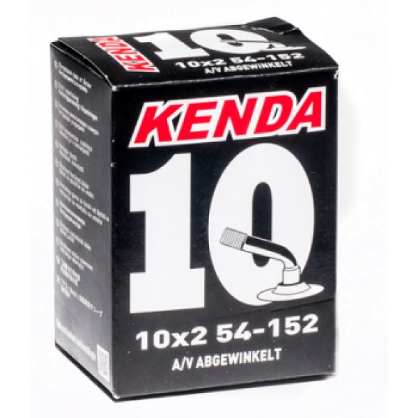 Велокамера 10 х 2,0 KENDA изогн. 45` (5-515002 / 5-516802)