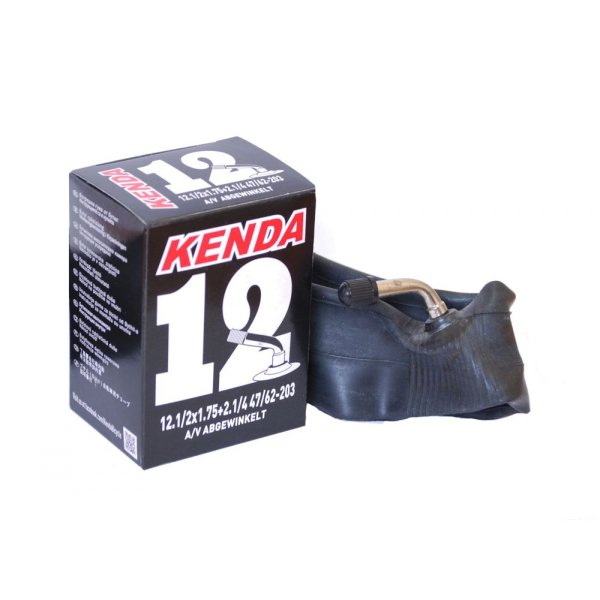 Велокамера 12 х 1,75/2,125 KENDA гнутый вентиль (арт.511803)
