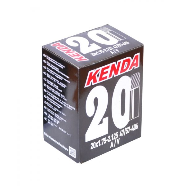 Велокамера 20 х 1,75/2,125 (47/57-406мм) KENDA (арт.516307 / 511307)