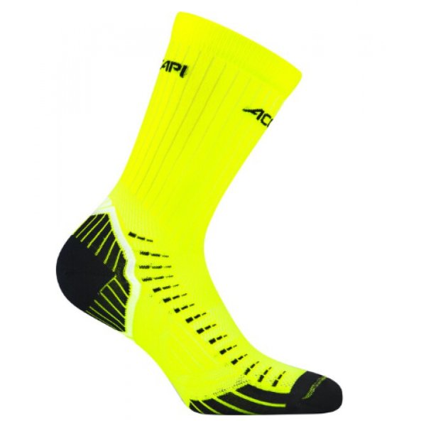 Носки Accapi 2022 Cycling Touch Yellow Fluo/Anthracite (EUR:39-41)