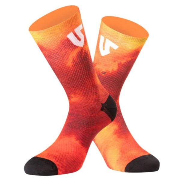 Носки Under Shield TYE DYE (37-41) Оранжевый