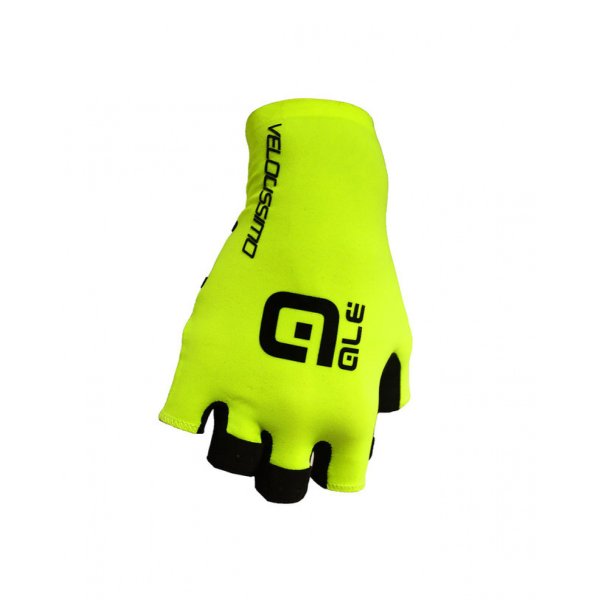 Велоперчатки ALE VELOCISSIMO GLOVE желтый/черный, M