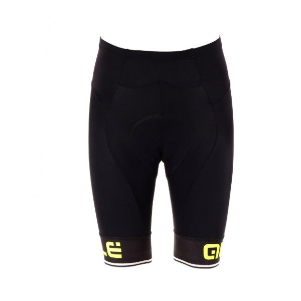 Велосипедные шорты ALE SHORTS CORSA PRAGMA (Цвет черный с желтым) XL