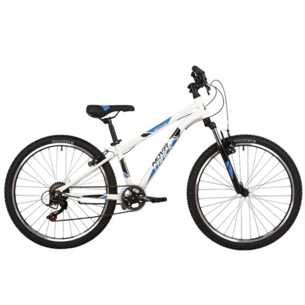 Велосипед NOVATRACK BATTLER, колесо 24, белый, рама 12