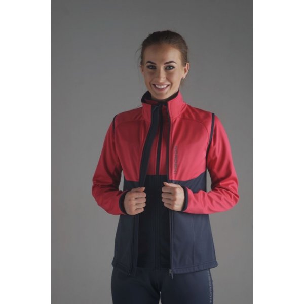 Жилет разминочный Nordski Premium Pink/Blueberry W (38-S)