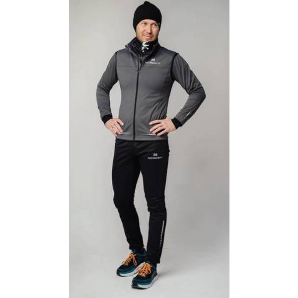 Жилет разминочный NORDSKI Pro graphite (46-S)