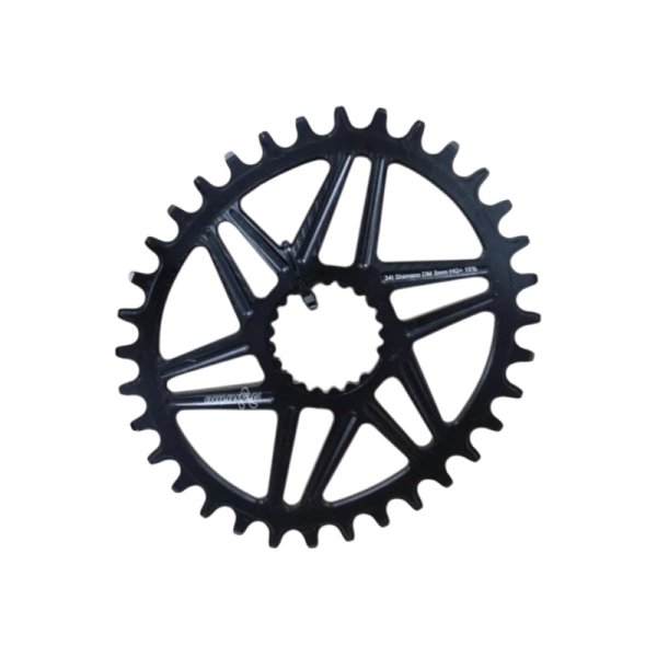 Звезда передняя 36Т, Neutrino NW, овальная, смещение 3мм., прямой крепеж Shimano DM