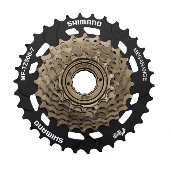 Трещотка 7 звезд, SHIMANO MF-TZ500, 14-34Т
