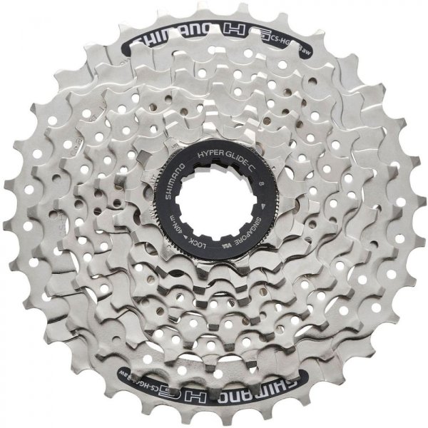Кассета 8 звезд, SHIMANO CS-HG41, 11-30Т