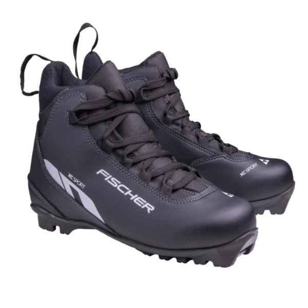 Ботинки лыжные FISCHER XC SPORT BLACK (47) NNN