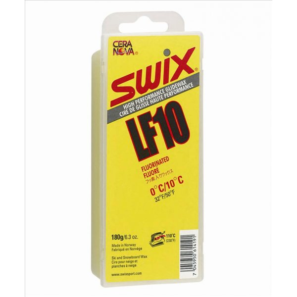 Парафин SWIX LF10 0/+10, 180гр. без крышки