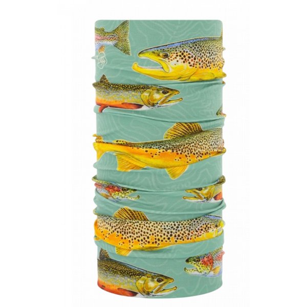 Бандана Buff CoolNet UV Trout Multi