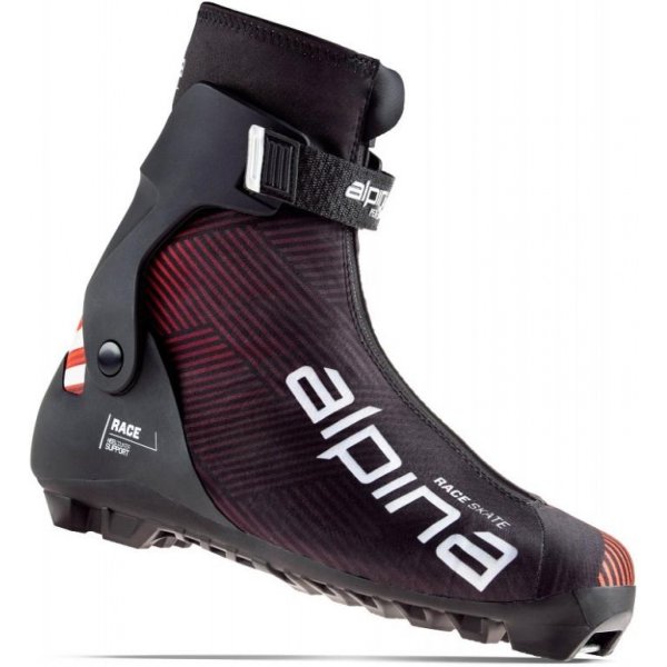 Ботинки лыжные Alpina Racing Skate Red/Black/White (EUR:41) NNN