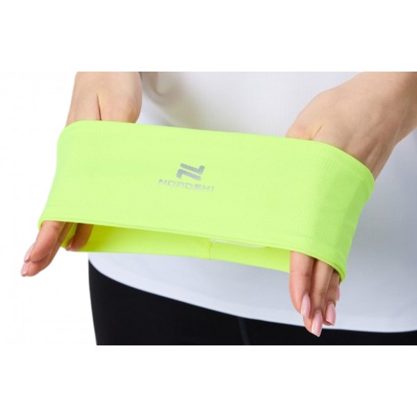Повязка Nordski Run Neon Lemon