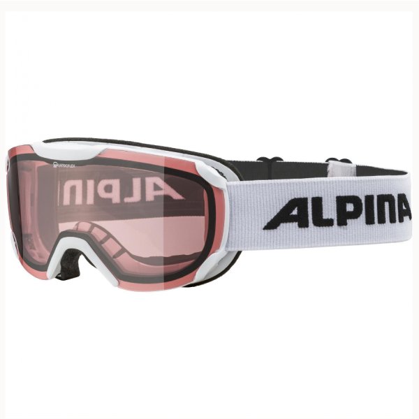 Очки горнолыжные Alpina 2022-23 Challenge 2.0 Q White-White