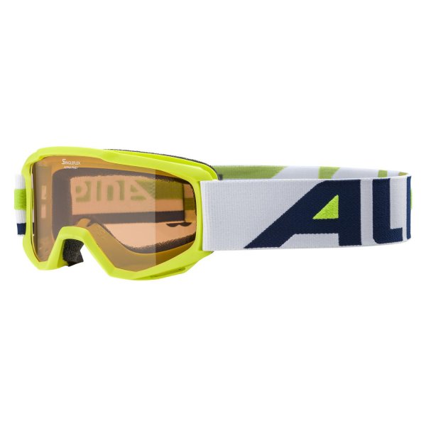 Очки горнолыжные ALPINA Piney Lime Matt/Orange S2