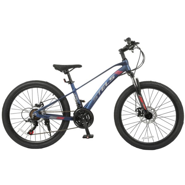 Велосипед Stels Turbo 470 MD, колесо 24, Матовый темно-синий, рама 13.5