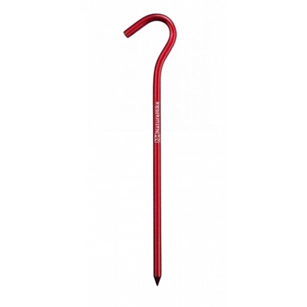 Колышки Naturehike NH15A008-I алюминиевые  для палатки (8 шт.) 18 см, красный