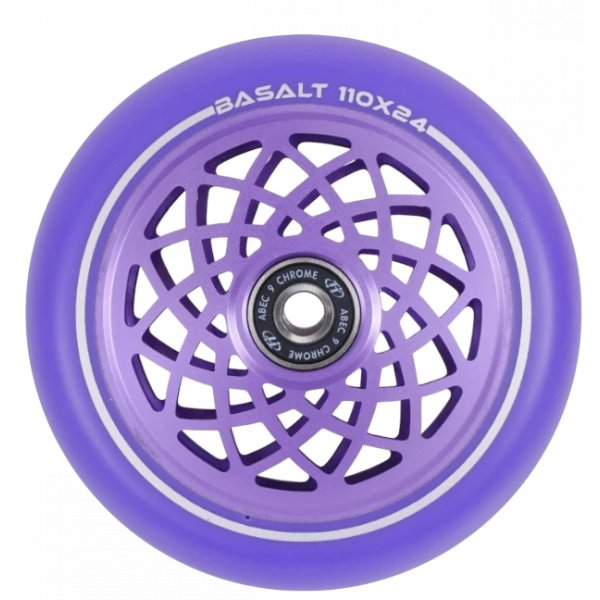 Колесо для трюкового самоката Tech Team 110*24 мм, Basalt, purple