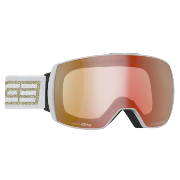 Маска горнолыжная OTG Salice 605DARWF White-Gold/Darw Clear+Sonar S1, S2 (б/p)
