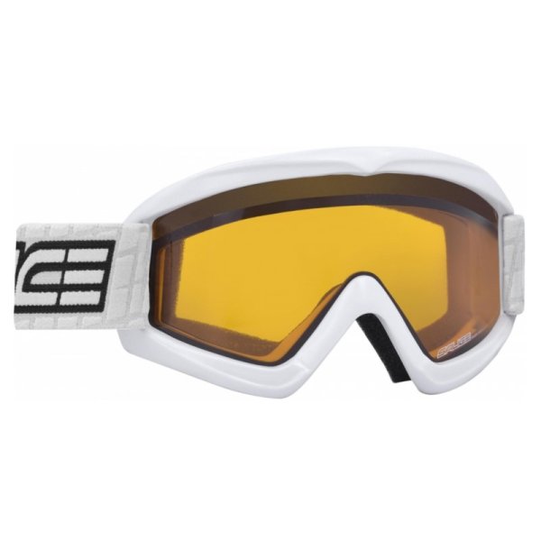 Маска горнолыжная Salice 969DA White/Da Amber S1 (б/p)