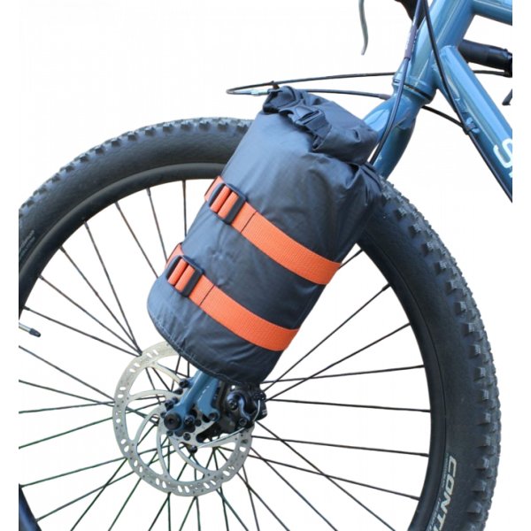 Cумка велосипедная на вилку, р-р 270х140 мм, цвет серый. TOURBIKE, PROTECT™