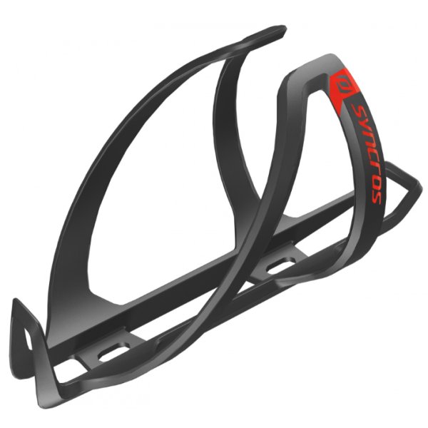 Флягодержатель карбон Syncros Coupe Cage 1.0 black/spicy red