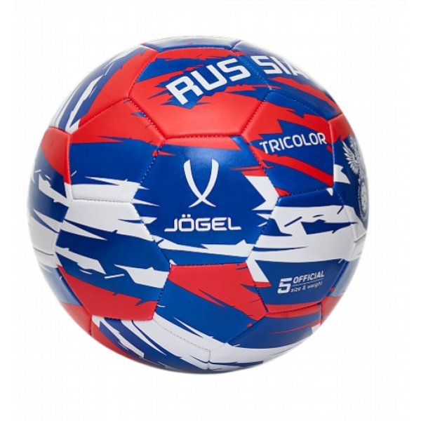 Мяч футбольный Jogel Russia Tricolor №5