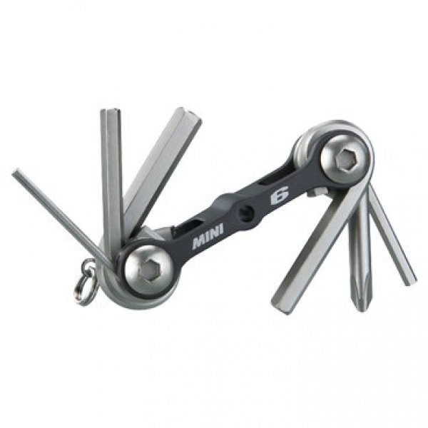 Набор ключей TOPEAK MINI 6  6 FUNCTION TOOL LONG BODY VERSION W/O BAG