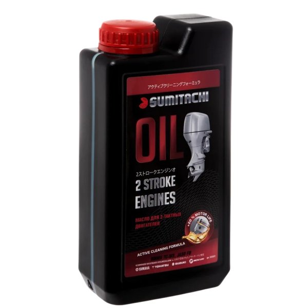 Масло моторное SUMITACHI 2-STROKE ENGINES OIL TC-W3, 1л