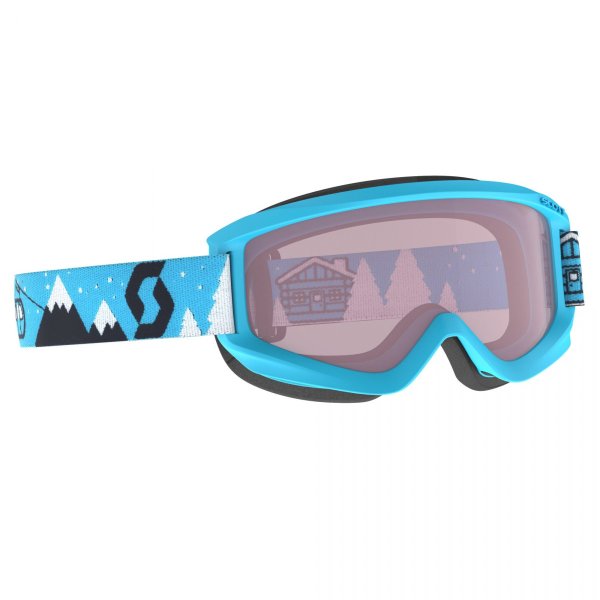 Очки горнолыжные SCOTT Jr Agent blue/white/enhancer