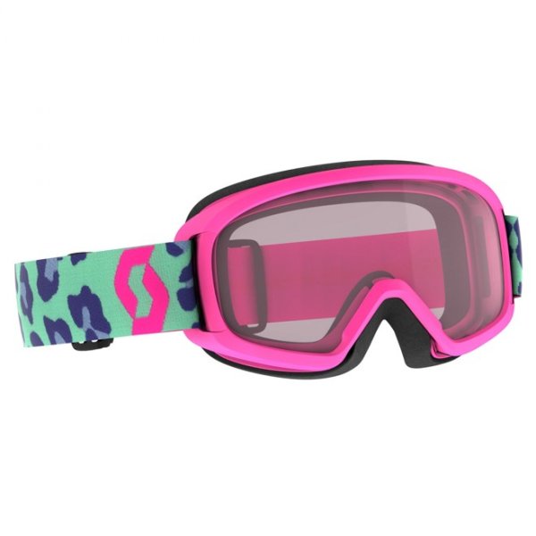 Очки горнолыжные SCOTT Jr Witty SGL mint green/neon pink enhancer