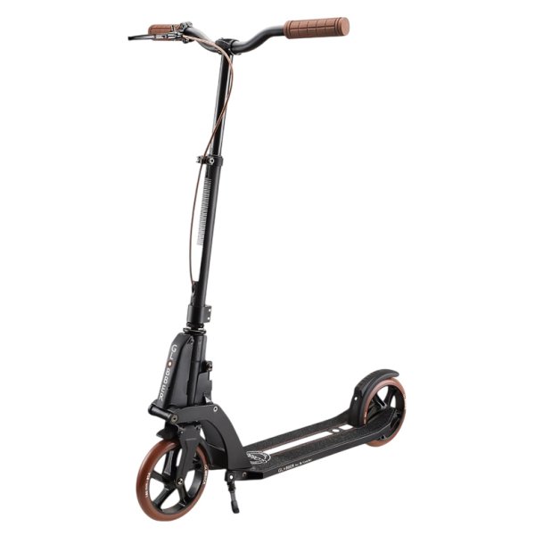 Самокат 2-х колесный Globber ONE K180 PISTON DELUXE с тормозом - /Черный