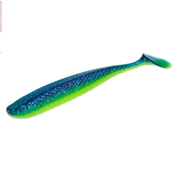 Виброхвосты LJ 3D Series SLICK SHAD PADDLE 4.5in (11.40)/Z17 4шт.