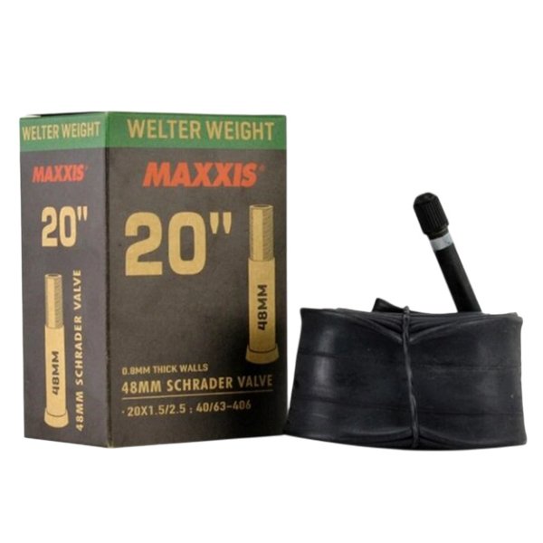 Велокамера 20 х 1,50/2,50 MAXXIS Welter Weight Автонипель 48мм, 0.8mm