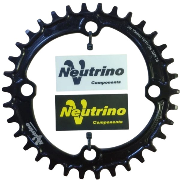 Звезда передняя 34Т, Neutrino NW, для 10-12ск., bcd 104мм