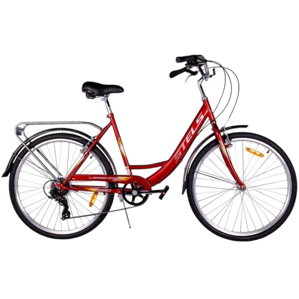 Велосипед Stels Legenda 290, колесо 26V, Красный, рама 19