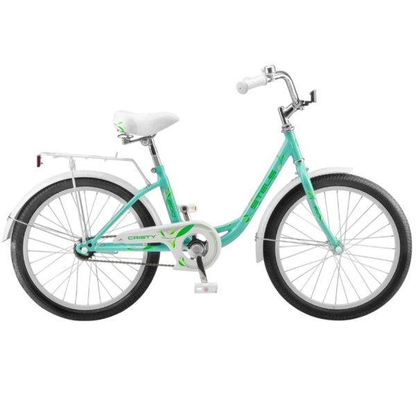 Велосипед Stels Cristy 200 C, колесо 20, Мятный, рама 12